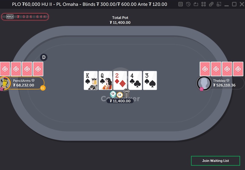 Стек $725K: Джаред Блезник доминирует в CoinPoker Heads-Up PLO