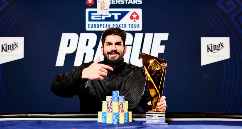 Чешский игрок побеждает в European Poker Tour Prague в 10,300 High Roller