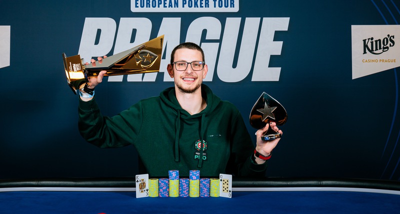 Томас Сантерн выигрывает второй титул хайроллера на Пражском фестивале European Poker Tour 2024