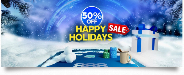 Турнирная распродажа на 888 Poker